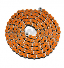 Chaine de transmission TECNIUM 420 ORANGE 140 maillons