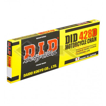 Chaine de transmission 428 DID 120 maillons