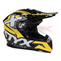 Casque enfant STYX RACING taille YS JAUNE