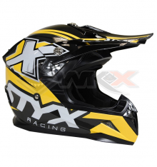Casque enfant STYX RACING taille YS JAUNE