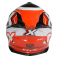 Piece Casque STYX RACING taille L ROUGE de Pit Bike et Dirt Bike