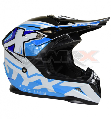 Piece Casque enfant STYX RACING taille YS BLEU de Pit Bike et Dirt Bike