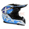 Piece Casque enfant STYX RACING taille YS BLEU de Pit Bike et Dirt Bike