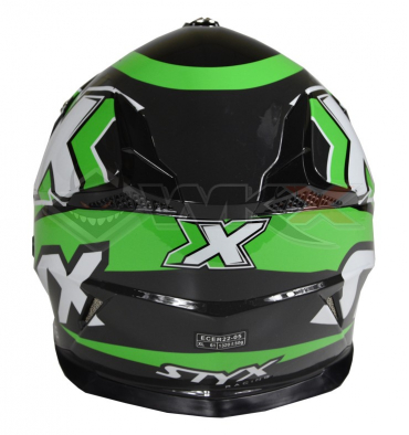 Casque STYX RACING taille XS VERT