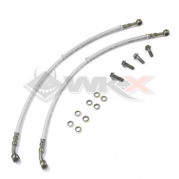 Durite de radiateur aluminium 420 mm / la paire