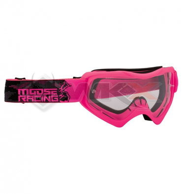 Piece Masque enfant MOOSE Qualifier Slash ROSE de Pit Bike et Dirt Bike Piece Masque enfant MOOSE Qualifier Slash ROSE de Pit Bike et Dirt Bike