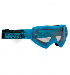 Piece Masque enfant MOOSE Qualifier Slash BLEU de Pit Bike et Dirt Bike