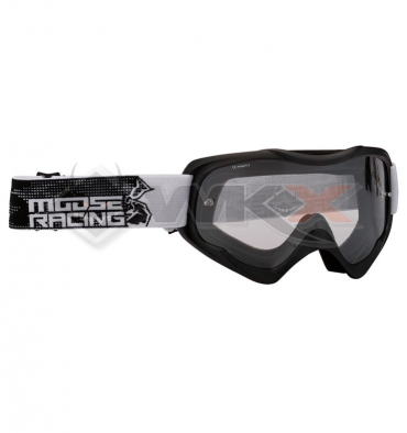 Lunette cross enfant MOOSE Qualifier Slash NOIR pour Mini Moto