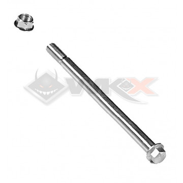 Axe de roue arrière percé M8 bras acier YCF