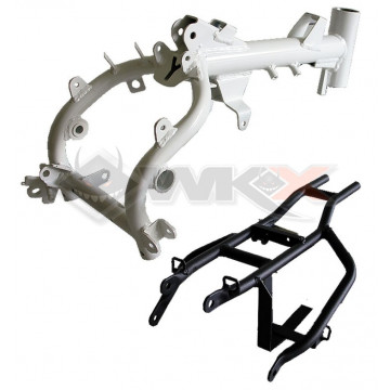 Cadre YCF 50cc BLANC 2020