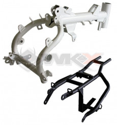 Piece Cadre YCF 50cc BLANC 2020 de Pit Bike et Dirt Bike