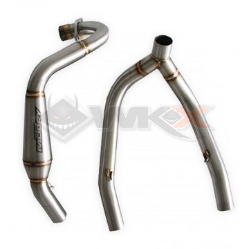 Collecteur d'échappement double sortie YCF FACTORY BIGY