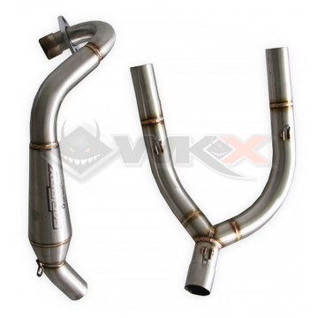 Collecteur d'échappement double sortie YCF PILOT