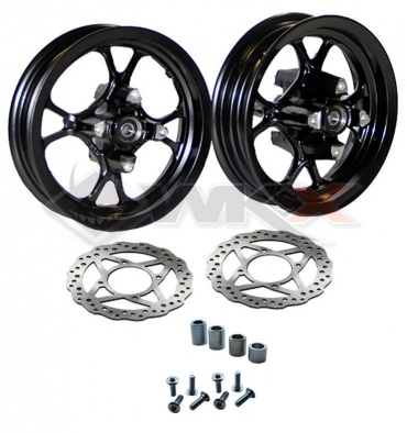 Piece Kit jantes à baton YCF supermotard 10' NOIR de Pit Bike et Dirt Bike Piece Kit jantes à baton YCF supermotard 10' NOIR de Pit Bike et Dirt Bike