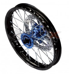 Piece Jante avant aluminium YCF 1.4x14' BLEU de Pit Bike et Dirt Bike