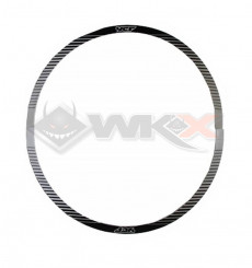 Piece Sticker de roue YCF SM 12' - 0,3 mm NOIR de Pit Bike et Dirt Bike