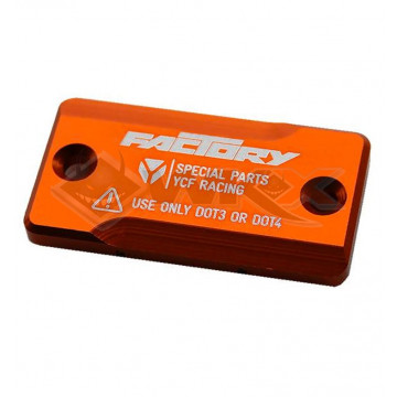 Capot maitre cylindre avant EVO YCF FACTORY ORANGE