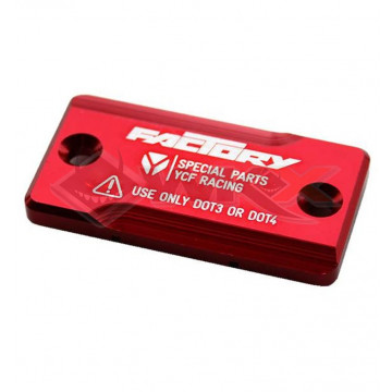 Capot maitre cylindre avant EVO YCF FACTORY ROUGE