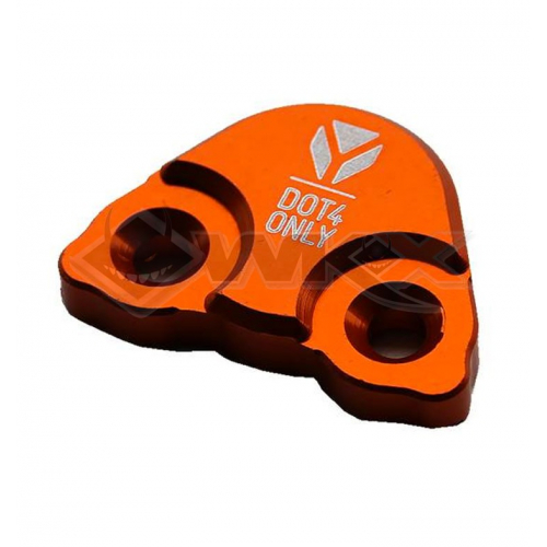 Piece Capot maitre cylindre arrière EVO YCF FACTORY ORANGE de Pit Bike et Dirt Bike