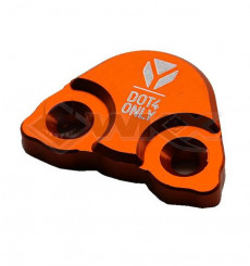 Piece Capot maitre cylindre arrière EVO YCF FACTORY ORANGE de Pit Bike et Dirt Bike