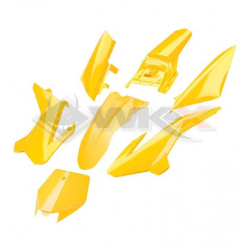 Kit plastique YCF 50 (édition 2020) JAUNE