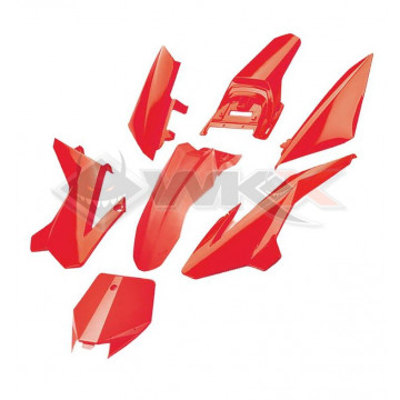 Kit plastique YCF 50 (édition 2020) ROUGE