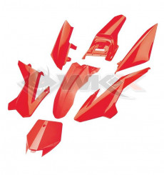 Piece Kit plastique YCF 50 (édition 2020) ROUGE de Pit Bike et Dirt Bike