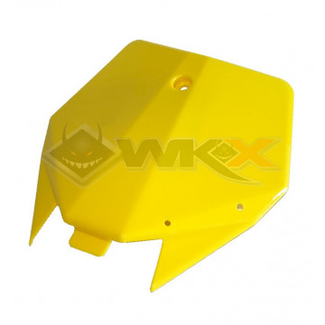 Plaque avant YCF 50 JAUNE