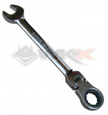 Clé plate articulée à cliquet YCF 17mm