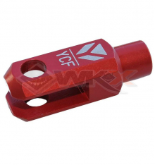 Chape maitre cylindre arrière EVO YCF FACTORY ROUGE
