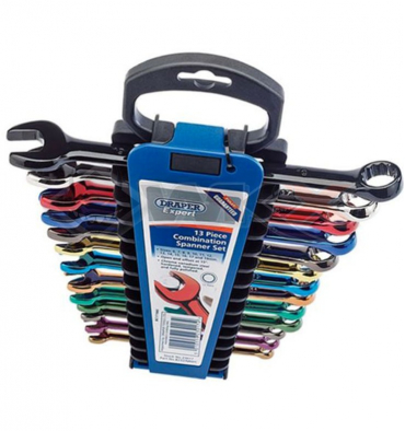 Piece Jeu de 13 clés mixtes multicolor DRAPER de Pit Bike et Dirt Bike Piece Jeu de 13 clés mixtes multicolor DRAPER de Pit Bike et Dirt Bike