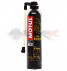 Piece Bombe anti-crevaison MOTUL TYRE REPAIR 400ml de Pit Bike et Dirt Bike