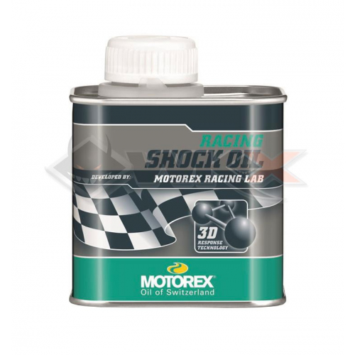 Piece Huile d'amortisseur MOTOREX Racing Shock Oil 250ml de Pit Bike et Dirt Bike