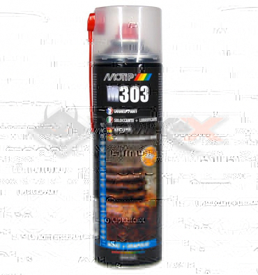 Piece Dégrippant MoS2 MOTIP spray 500ml de Pit Bike et Dirt Bike