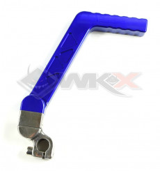 Piece Kick aluminium CNC 13mm BLEU de Pit Bike et Dirt Bike