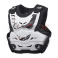 Piece Plastron POLISPORT phantom mini BLANC de Pit Bike et Dirt Bike