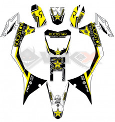 Piece Kit décoration ROCKSTAR MXF de Pit Bike et Dirt Bike