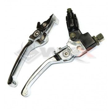 Levier de frein + levier d'embrayage retournable