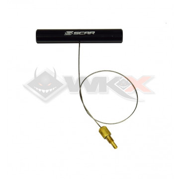 Tire-valve noir SCAR