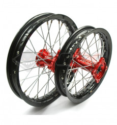 Piece Set de jantes STYX Racing arrière 12' + avant 14' de Pit Bike et Dirt Bike