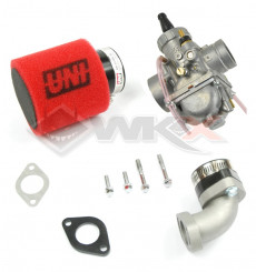 Piece Kit carburateur VM 26 TB + pipe Taiwan + filtre UNI de Pit Bike et Dirt Bike