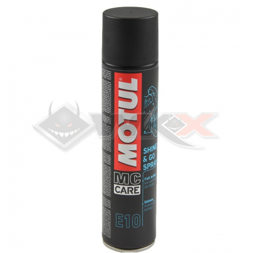 Piece Spray Nettoyant MOTUL MC CARE shine and go 400 ml de Pit Bike et Dirt Bike