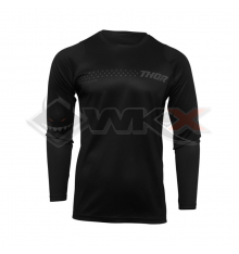 Piece Maillot enfant THOR SECTOR MINIMAL BLACK taille YM de Pit Bike et Dirt Bike