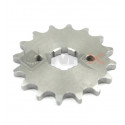 Pignon de sortie de boite axe 17 mm 15 dents 420