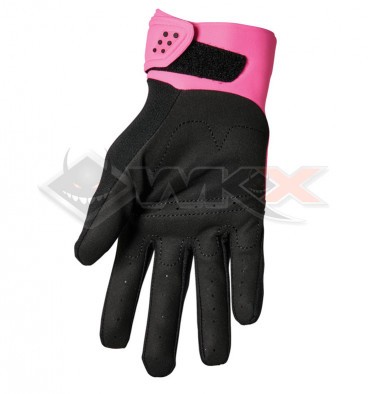 Gants THOR SPECTRUM femme ROSE/NOIR taille L