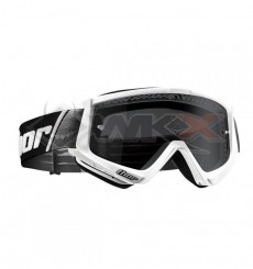 Piece Masque THOR COMBAT SAND BLANC/NOIR de Pit Bike et Dirt Bike