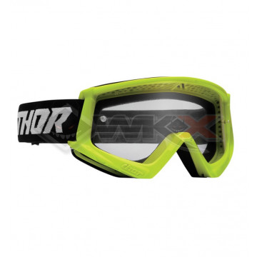 Masque enfant THOR COMBAT RACER JAUNE FLUO/NOIR