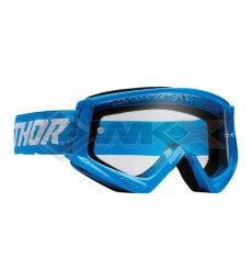 Piece Masque enfant THOR COMBAT RACER BLEU/BLANC de Pit Bike et Dirt Bike