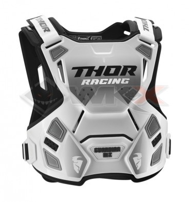 Pare pierre enfant BLANC THOR Guardian taille S/M pour quad et