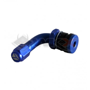 Valve coudée en alu CNC YCF BLEU